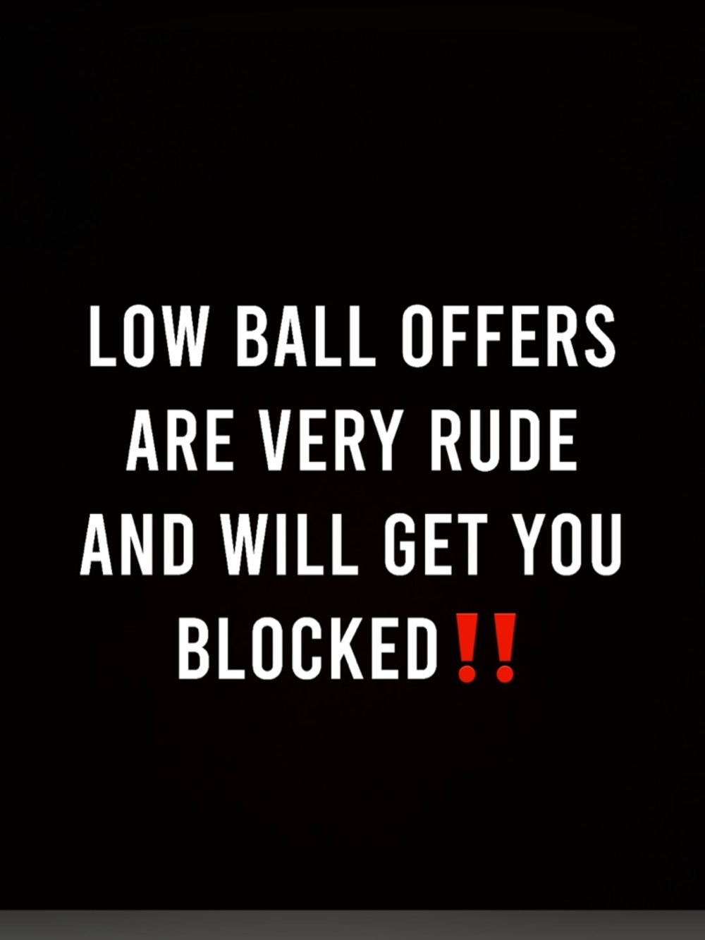 NOT FOR SALE!! Please be considerate!!